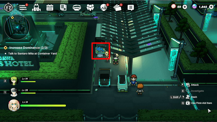 Graffiti Leftside Near Shinagawa Princess Hotel Sign