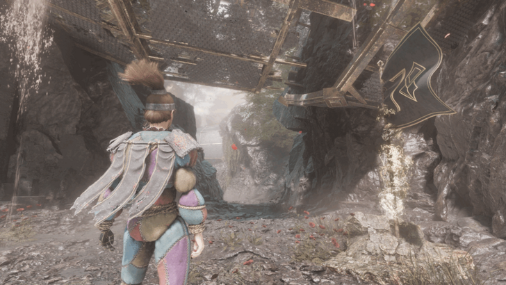 Stone Wave Cliffs Rest Point - Entrance