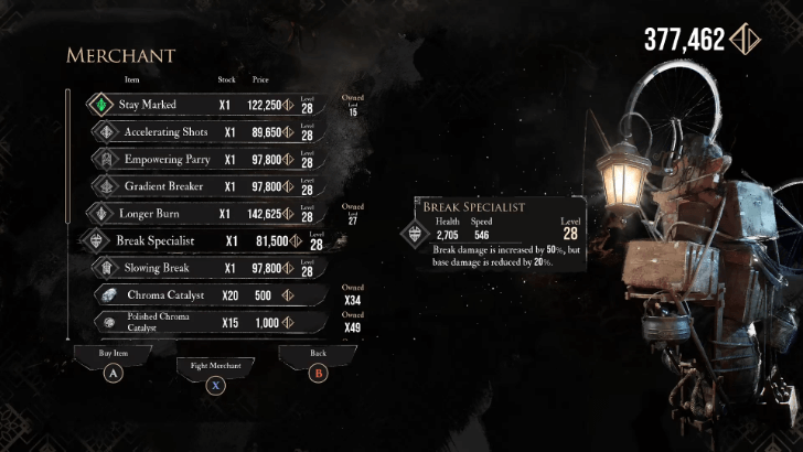 Flying Manor Break Specialist