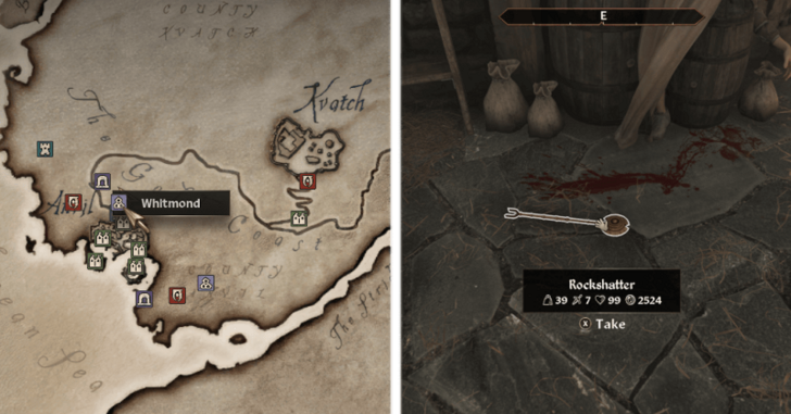 Whitmond Rockshatter Quest