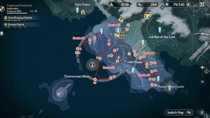 Eternal Radiance Farming Route - Thessaleo Falls