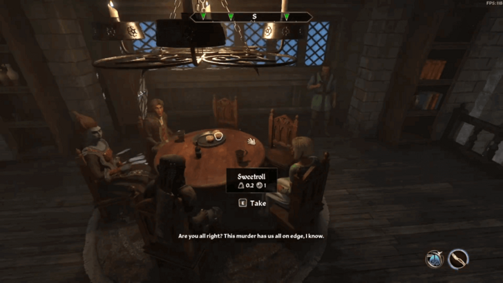 Guests Sitting Around the Table