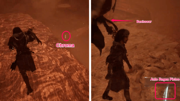 Auto Regen Pictos Location