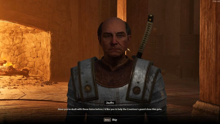 TES IV Oblivion Talk to Jauffre Inside