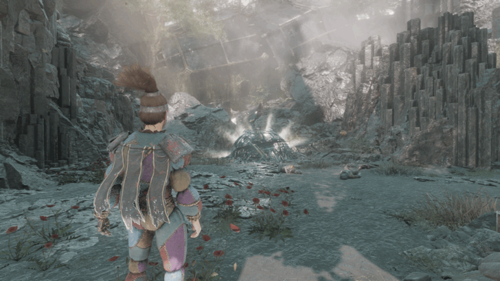 Stone Wave Cliffs Paint Cage 1