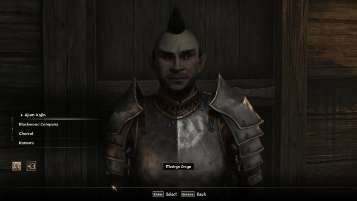 Modryn Oreyn Ajum-Kajin option