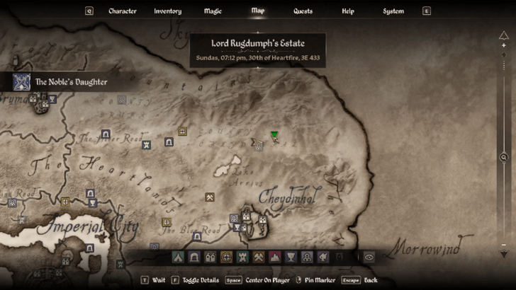 Lady Rogbut Map Location