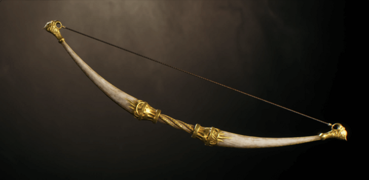 Worn Golden Bow