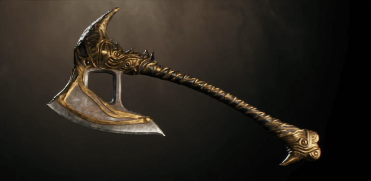 Impure Madness Axe (Enchanted)