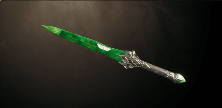 Durable Glass Shortsword