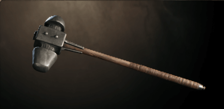 Durable Iron Warhammer