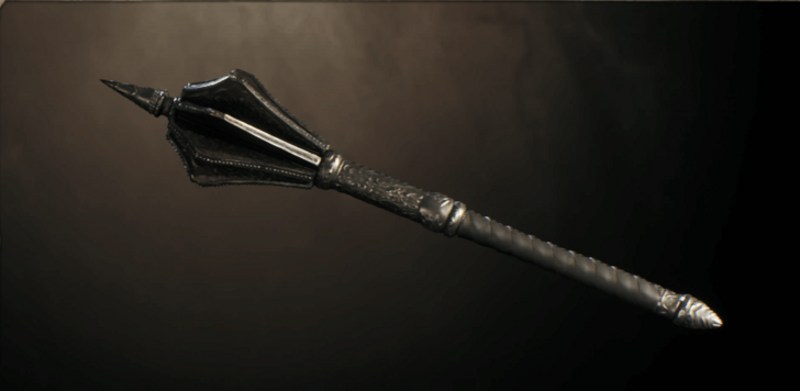 Durable Silver Mace