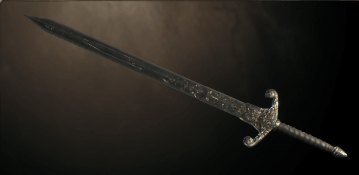 Durable Silver Longsword