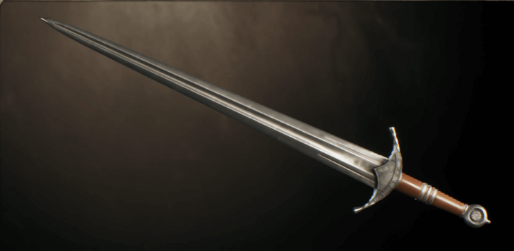 Durable Steel Longsword