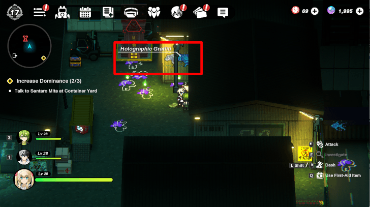 Shinagawa Common Industrial Site Graffiti Beside Rift