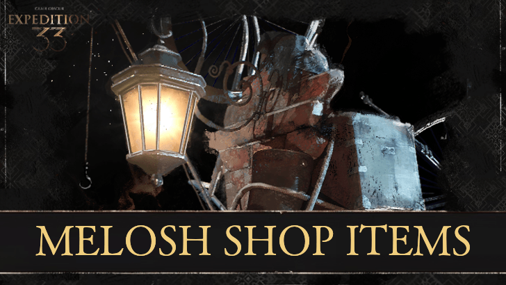 Melosh Merchant Shop Items