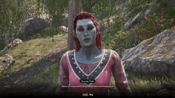 Speak with Drarana Thelis