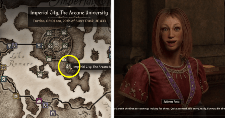 Speak to Julienne Fanis at the Imperial City