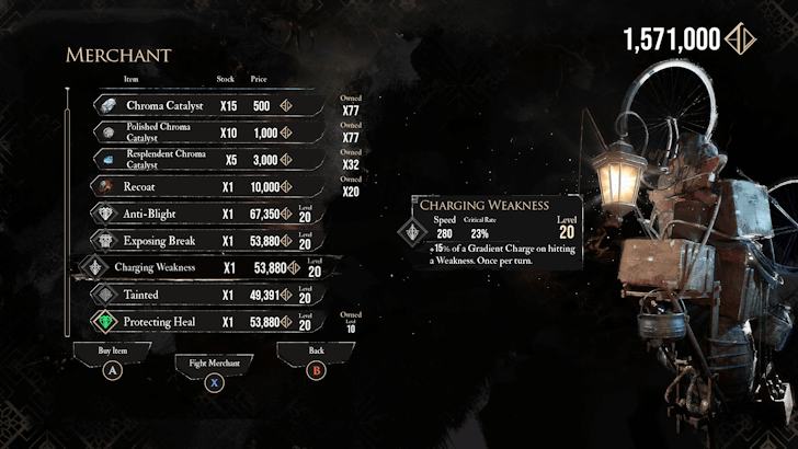 The Reacher Charging Weakness