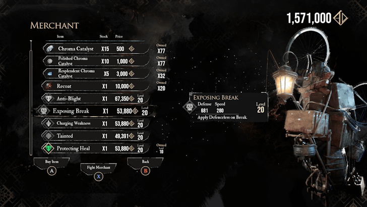 The Reacher Exposing Break