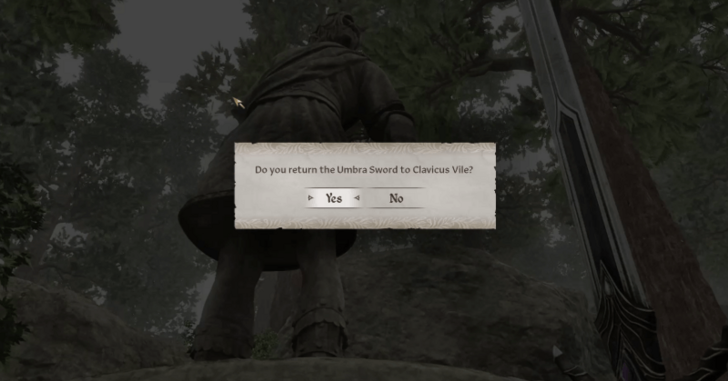 Return or Keep Umbra