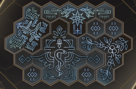 Logos Ancient Mark Layout