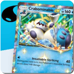Crabominable ex and Primarina Deck Icon