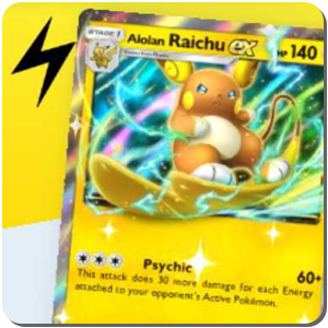 Alolan Raichu ex and Oricorio Deck Icon