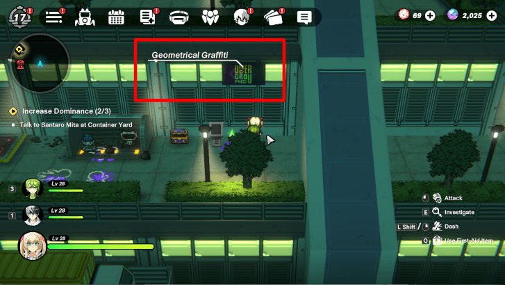 Shinagawa Science Avenue Graffiti Near Rift