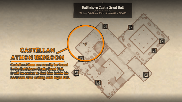 Castellan Athon Location