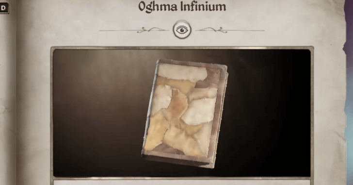 Reward Oghma Infinium