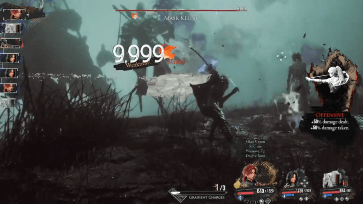 Mask Keeper Fire Weakness