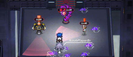 Fractal Vice Enemies in Dungeon