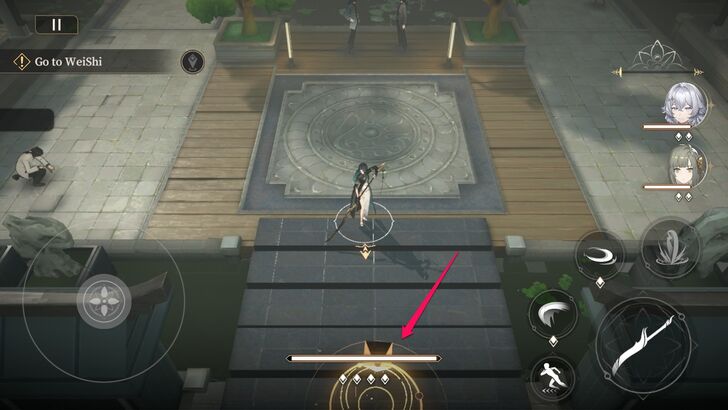 Head to the Teleporter