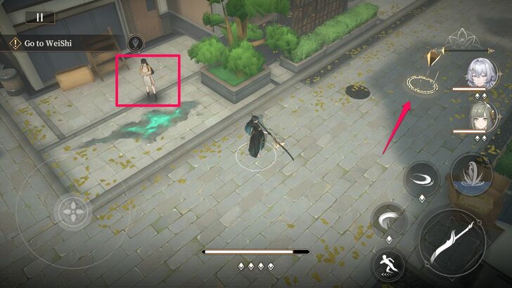 Head to the Teleporter