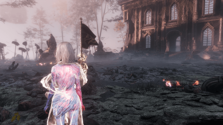 Floating Cemetery Rest Point - Entrance