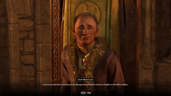 Return to Count Marius Caro