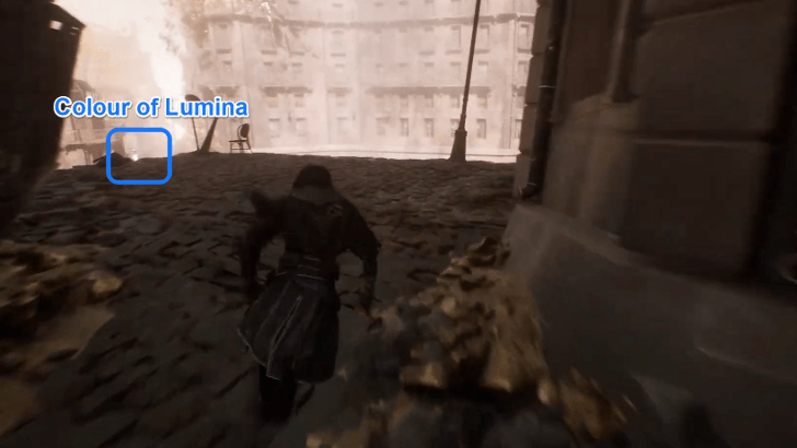 Inside Monolith Colour of Lumina