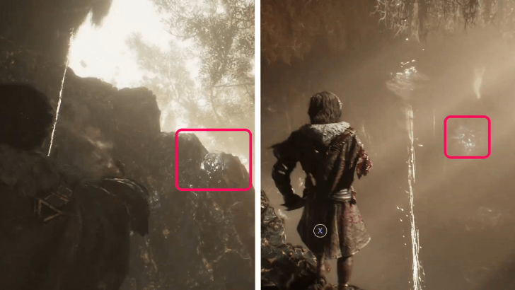 Inside Monolith Paint Cage