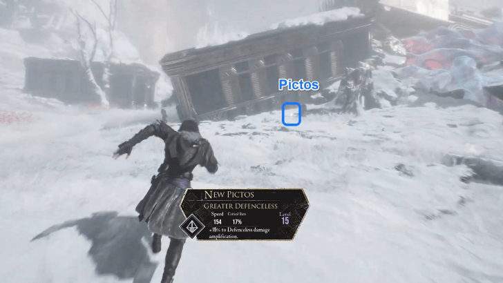 Inside Monolith Enfeebling Attack Pictos