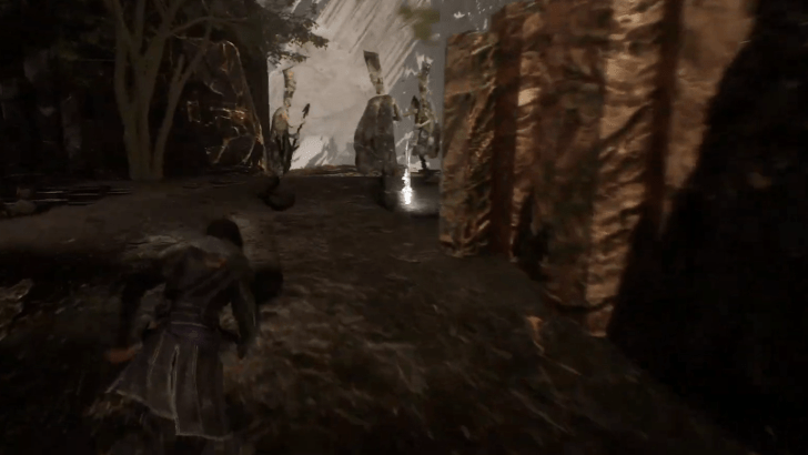 Inside Monolith Grapple Point