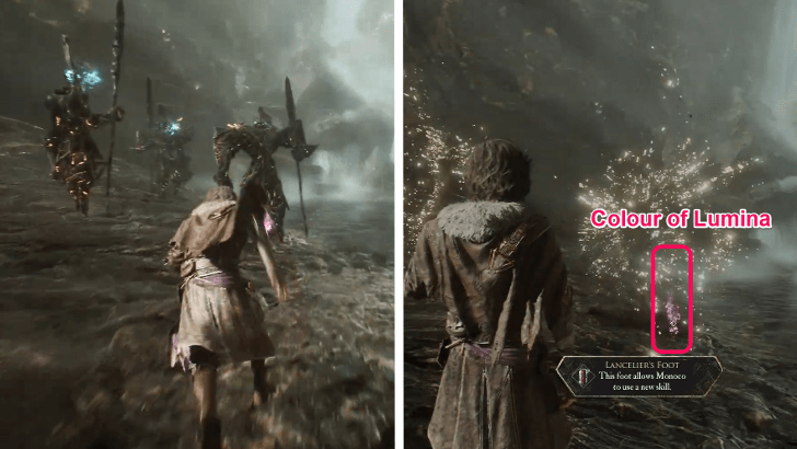 Inside Monolith Two Lanceliers