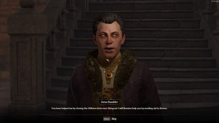 TES IV Oblivion Return to Janus