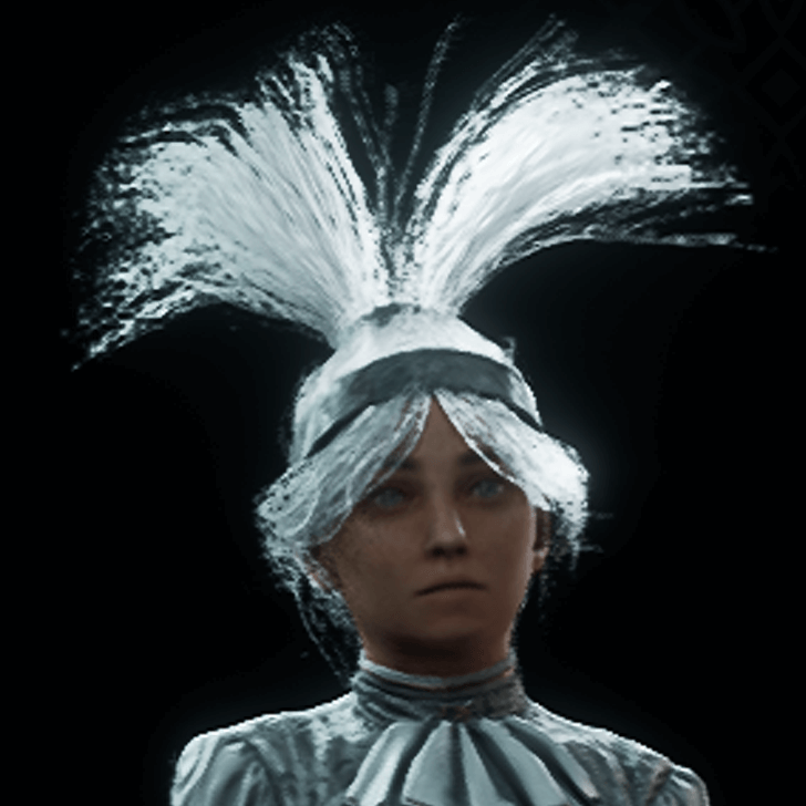 Dark Gestral Arena Outfit and Haircut - Gestral White Haircut for Maelle
