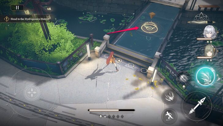 Head to the Teleporter