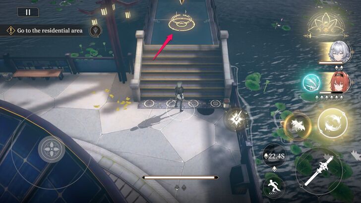 Approach the Teleporter