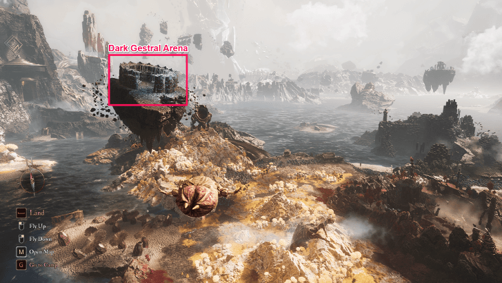 Dark Gestral Arena World Location