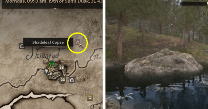 Harvest Nirnroot from Shadeleaf Copse