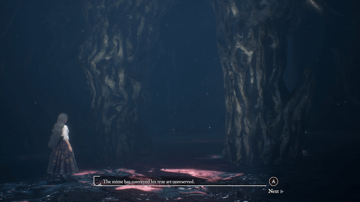 Sunless Cliffs Mime Defeated