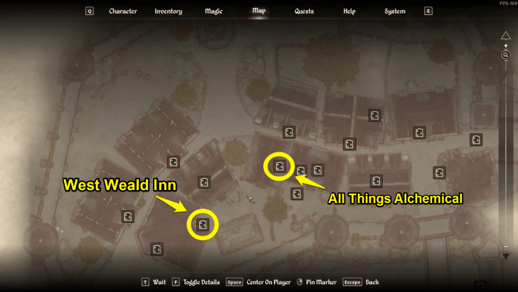 Talk to Falana Hlaalu in All Things Alchemical